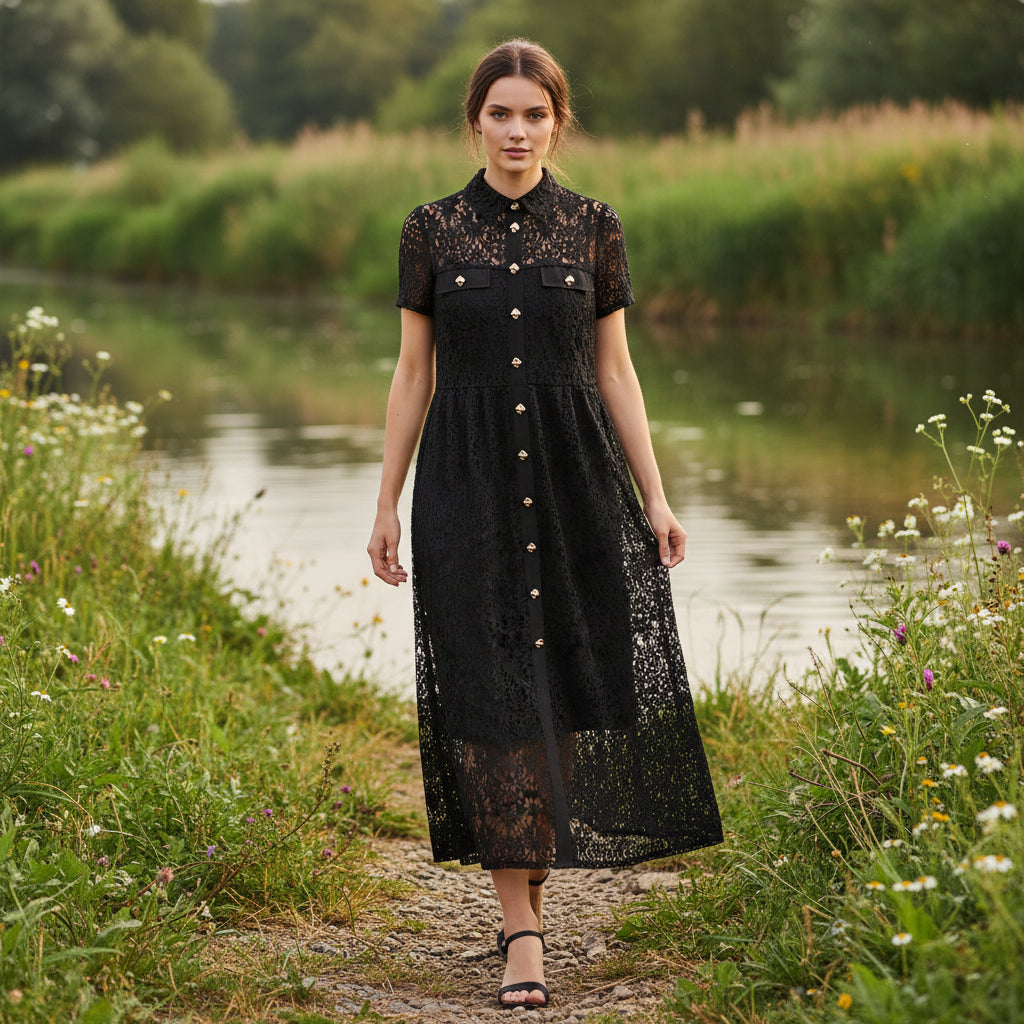 Vestido Joya negro