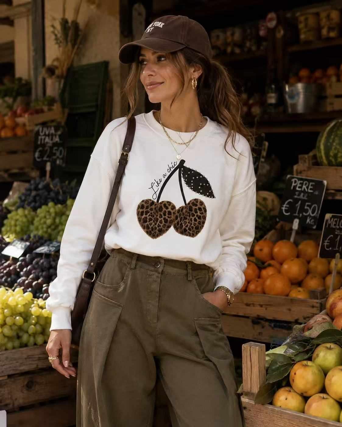 Sudadera Tania Cereza