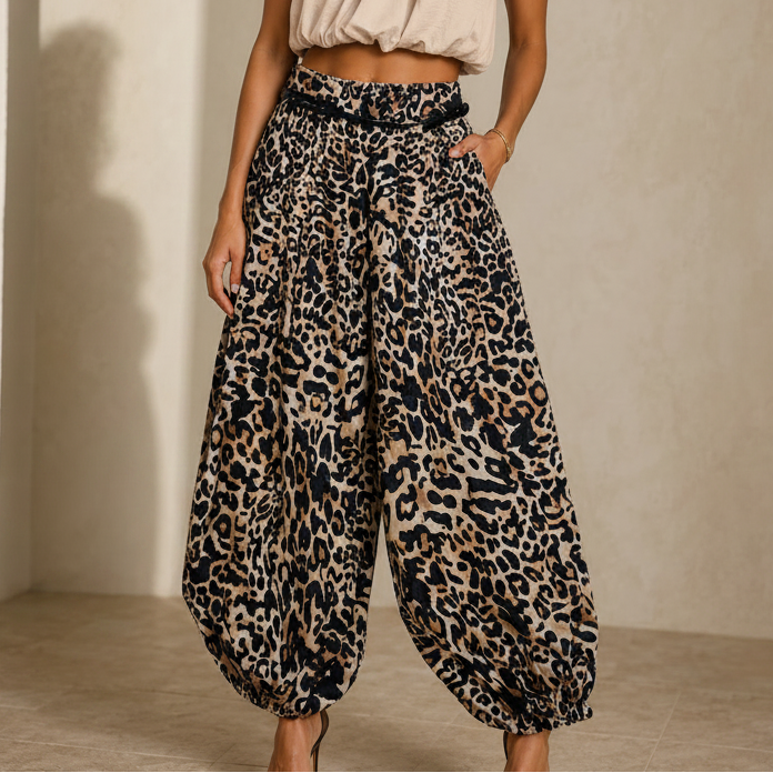 Pantalón Leopardo
