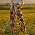 Pantalón Círculos Mostaza
