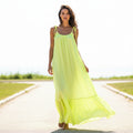 Vestido Flúor Amarillo