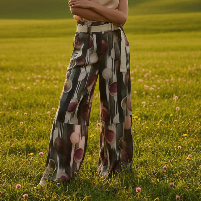 Pantalón Círculos Verde