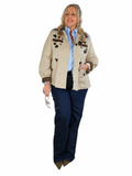 Parka Leo beige
