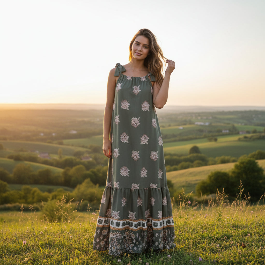 Vestido Noe verde