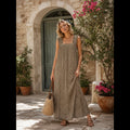 Vestido Valería Beige