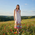 Vestido Floral Rosa