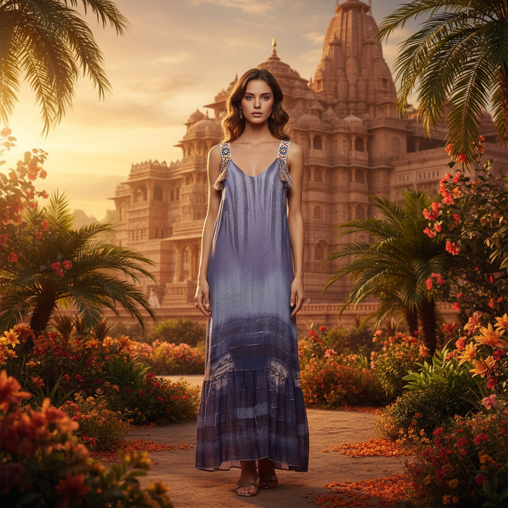 Vestido India Lila