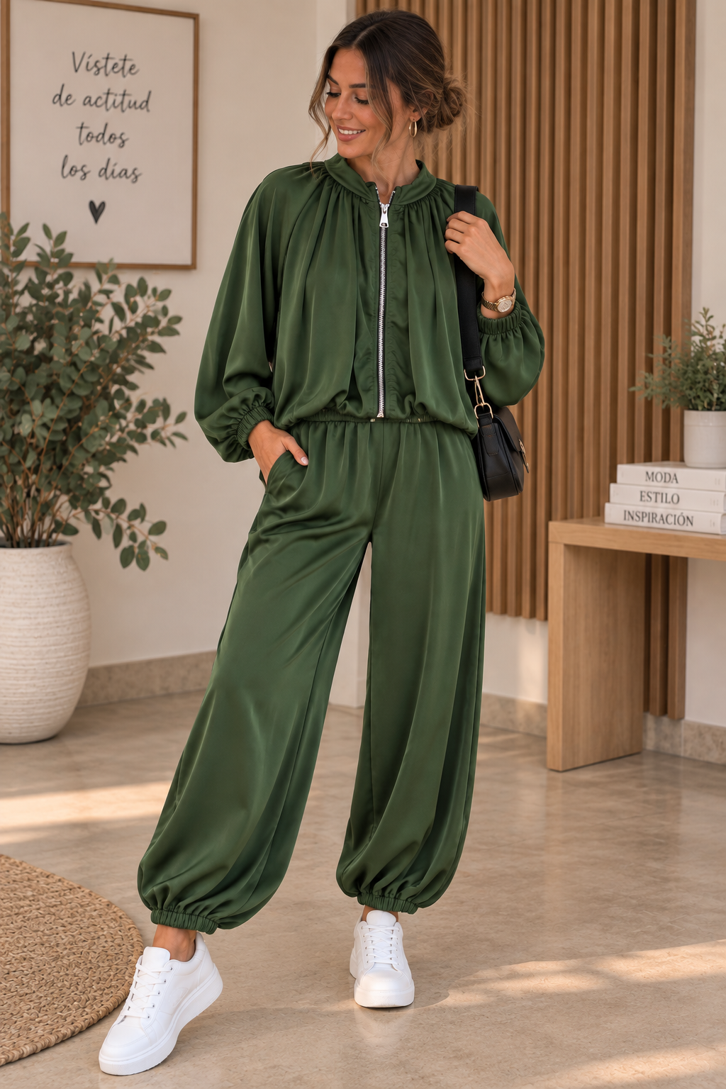Conjunto Raxo Caribe Verde