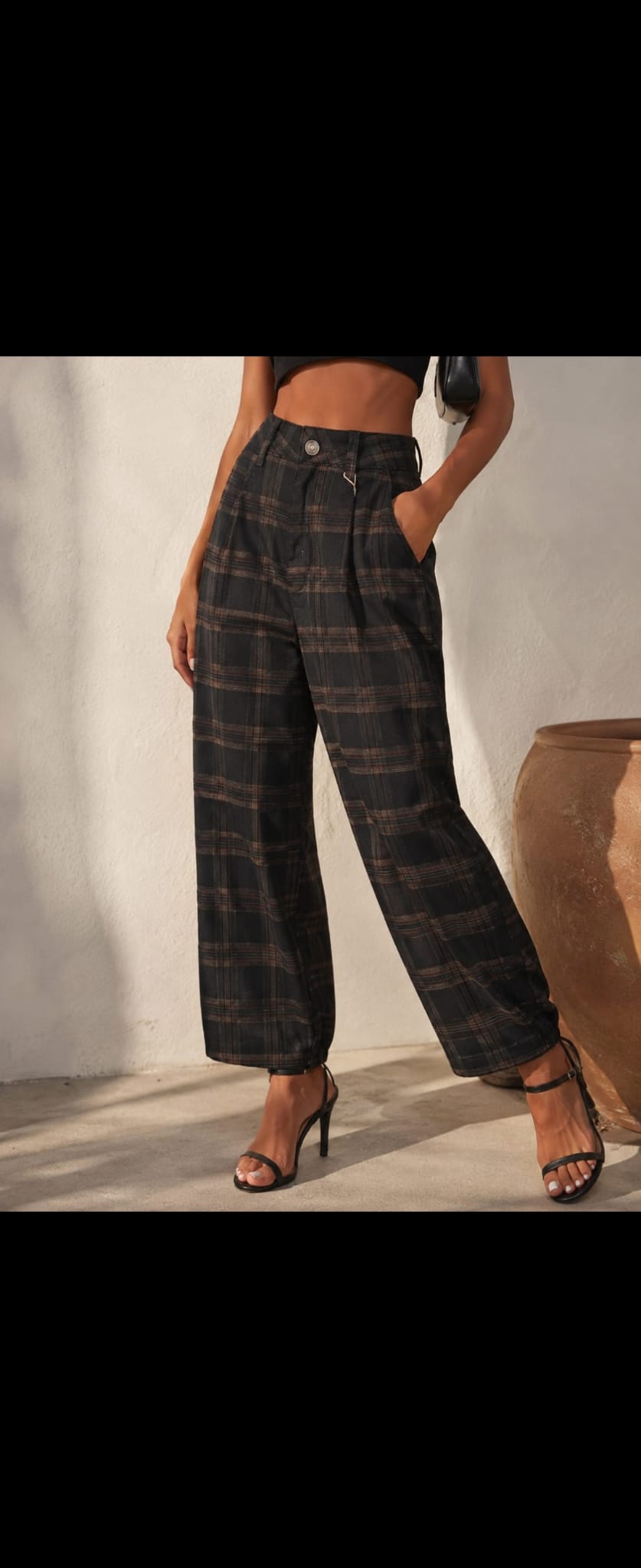 Pantalón Cuadros Inés