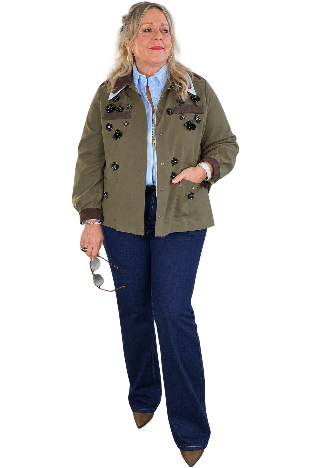 Parka Leo verde