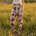 Pantalón Círculos Beige